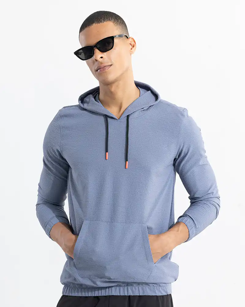 Blue Hoodie
